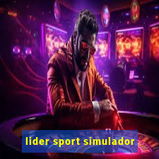 lider sport simulador